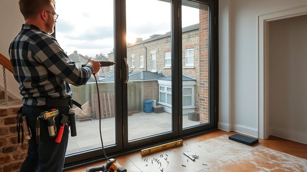 Aluminium Door Installation Tooting