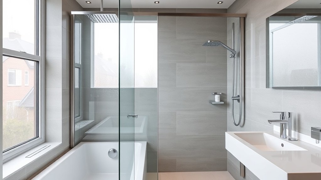 Semi-Frameless Shower Screens Tooting