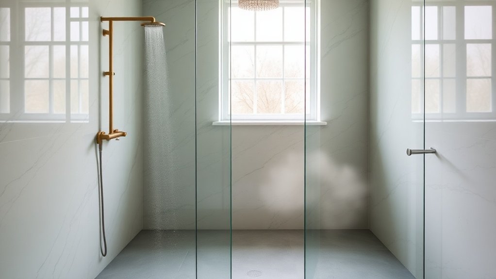 Wet Room Glass Panels Tooting